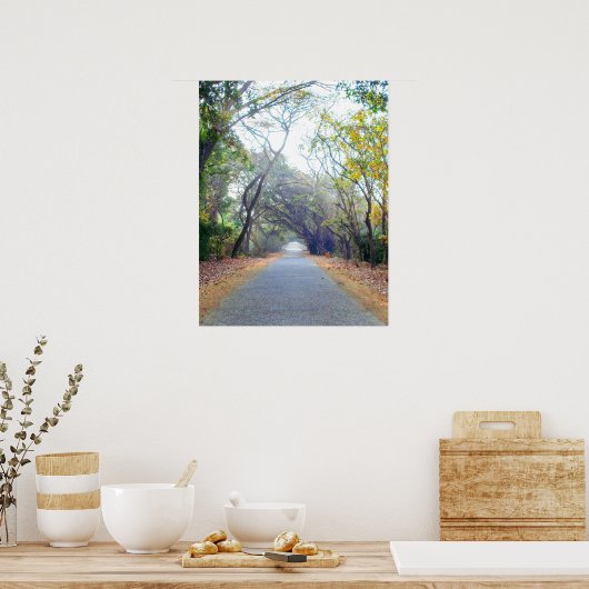 naturen pad poster (Keuken)