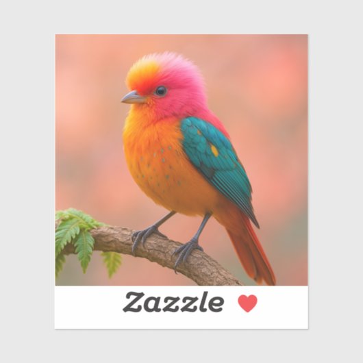 Nature's Beauty in One Frame Sticker (Vel)