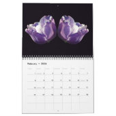 Nature's Beauty Mirrored Photography  Kalender (Feb 2026)