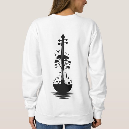 "Nature's Melody" Trui (Achterkant)