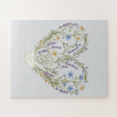 Nature's Remedy: Botanical Heart Herbal Legpuzzel (Horizontaal)