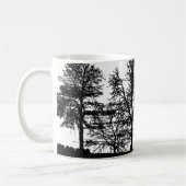 Nature's Serenity Coffee Mug – Tree & Forest Art (Gauche)