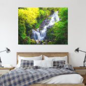 Nature's Symphony: The Cascades of Killarney Canvas Afdruk (Insitu (Slaapkamer))