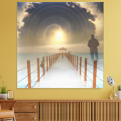 Naturestorm Canvas Print (Insitu (Woonkamer))