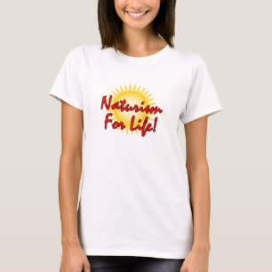 Naturist - Naturism voor het Leven T-shirt
