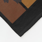 Naturopathic Physician Powerful Black History Mont Fleece Deken (Hoek)