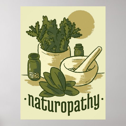 Naturopathie Lifestyle Poster (Voorkant)