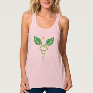 Naturopathische arts Caduceus Tank-top Tanktop