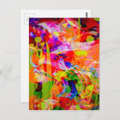 Natut Abstrakt 6 Briefkaart (Voorkant / Achterkant)