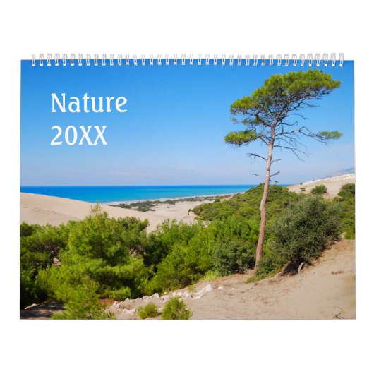 natuur 12 maanden kalender (Hoes)