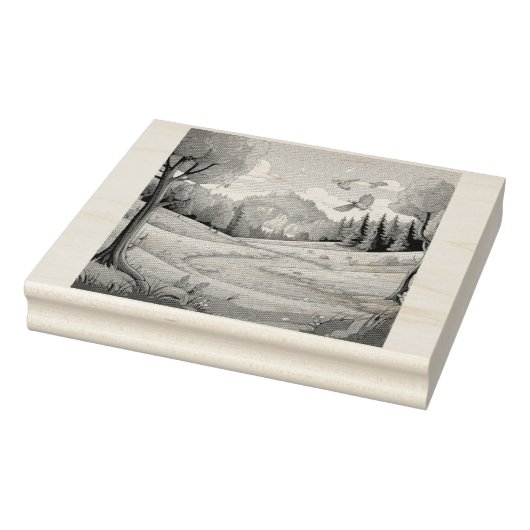 Natuur 15. 	rubberstempel (Stempel)