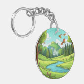 Natuur 15. sleutelhanger (Voorkant Links)