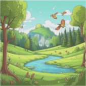 Natuur 15. sticker (Voorkant)