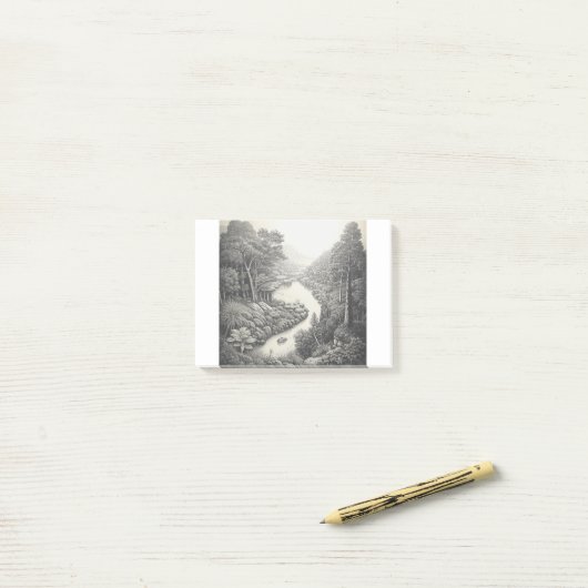 Natuur 16. post-it® notes (Op bureau)