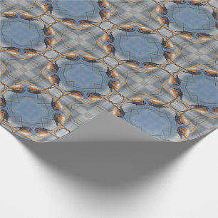 Natuur Abstracte Kaleidoscoop Cadeaupapier