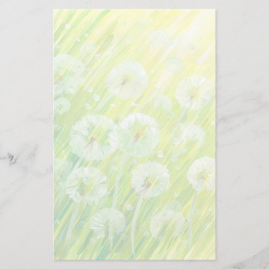 Natuur achtergrond 2 briefpapier (Voorkant)