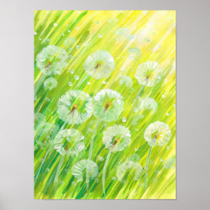 Natuur achtergrond 2 poster