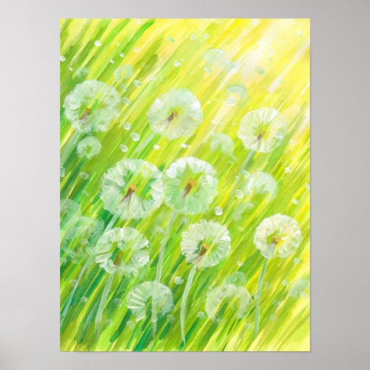 Natuur achtergrond 2 poster (Voorkant)