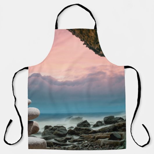 Natuur Beauty All-Over Print Schort (Voorkant)