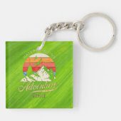 Natuur bellen | Mountain avontuur wacht Sleutelhanger (Achterkant)