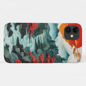 Natuur Bergen en Bos Rust Landschappelijk Gezicht Case-Mate iPhone Case (Achterkant (horizontaal))