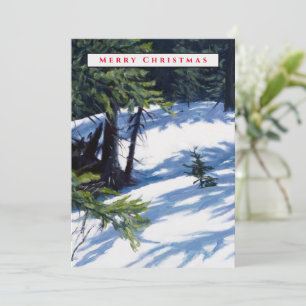 Natuur bergen sneeuw in Colorado Card Kaart