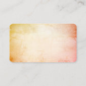 natuur berglandschapskunst visitekaartje (Achterkant)