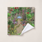 Natuur binnenshuis, buitenshuis in Bloom Bad Handdoek (Wasdoekje)