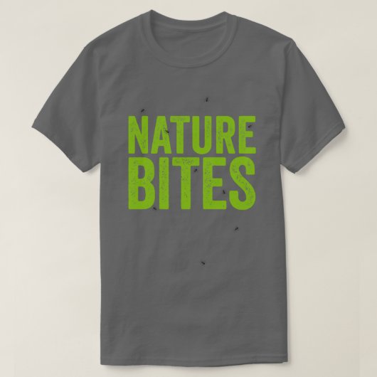 Natuur Bites Ants T-shirt (Design voorkant)