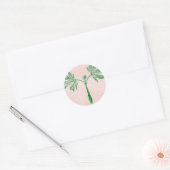 Natuur blad Prints Sticker (Envelop)