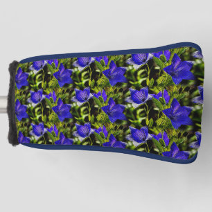 Natuur Blauwe bloemen Golfheadcover
