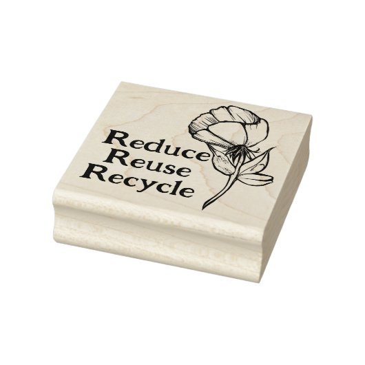 Natuur Bloem Rubberstempel (Stempel)