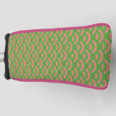 Natuur Boogjes Putter Hoesje Golfheadcover (Voorkant)