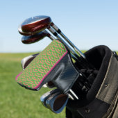 Natuur Boogjes Putter Hoesje Golfheadcover (Insitu)