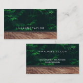 Natuur | Bos Visitekaartje (Voorkant / Achterkant)