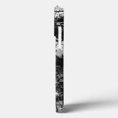 Natuur bosbladeren bladerpatronen zwart wit Case-Mate iPhone case (Achterkant / Links)