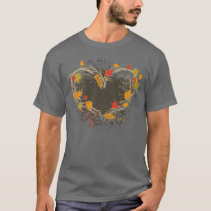 Natuur botanische Thanksgiving in het najaar T-shirt