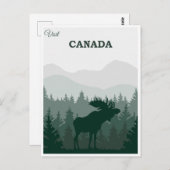  Natuur Canada — los reizen Briefkaart (Voorkant / Achterkant)