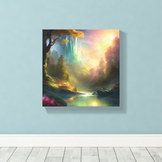 Natuur- Canvas (glans) (Insitu (Houten vloer))