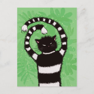Natuur Cat Lover voor Kat Briefkaart