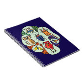 Natuur Critters notebook Notitieboek (Rechterzijde)