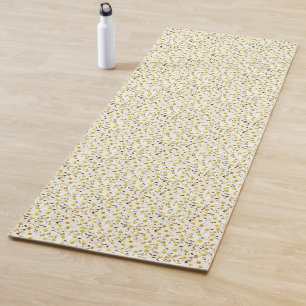 Natuur Daisies Fitness Elegant Modern Sjabloon Yogamat