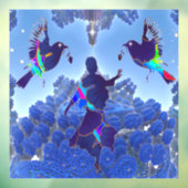 Natuur Dance Raamsticker (Vel 3)