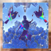 Natuur Dance Raamsticker (Vel 2)