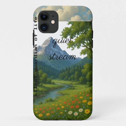 Natuur, de stille bewaker van het leven. Case-Mate iPhone case (Achterkant)