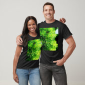Natuur - den - macro - groen t-shirt (Unisex)