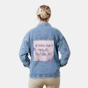 Natuur Denim Jas Jacket