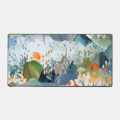 Natuur Design Desk Mat met Chita. (Voorkant)