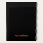 Natuur Dier Gepersonaliseerde Custom Text Planner (Achterkant)