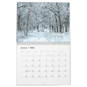 Natuur Digitale Waterverven Agenda Kalender (Jan 2026)